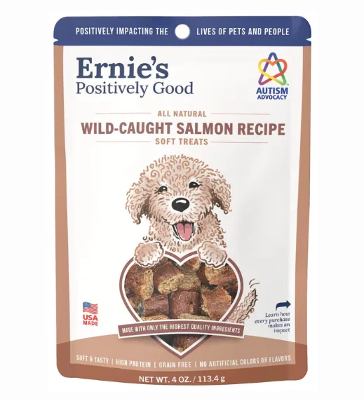 Ernie Els All Natural Salmon Nugget Dog Treats